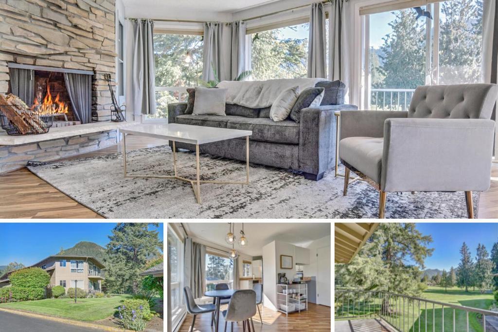 Ski-Mount Hood Charm-Welches,Golf And Ski Resort Condo,W&D, Wifi,Near Woods,Hiking,Fishing Mount Hood Village المظهر الخارجي الصورة